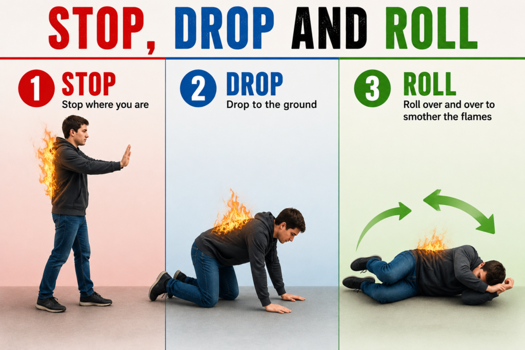 What Should You Do If Someone Is on Fire?