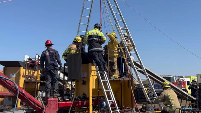 4-hour mulcher rescue ends with Calif. firefighters saving a life