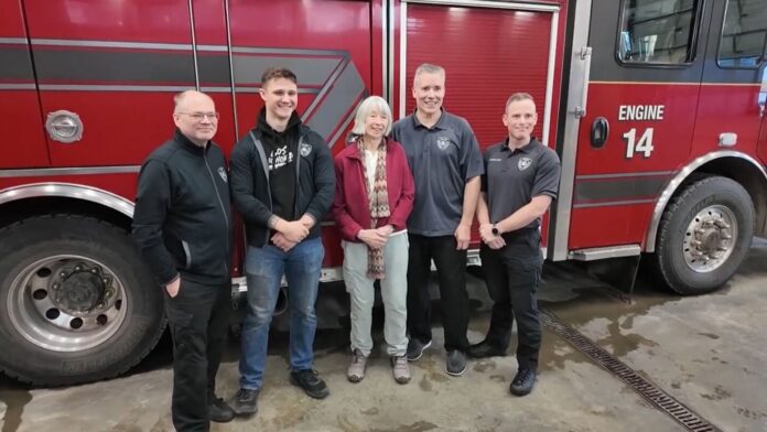 Bear mauling survivor thanks Anchorage firefighters and medics after dramatic hillside rescue