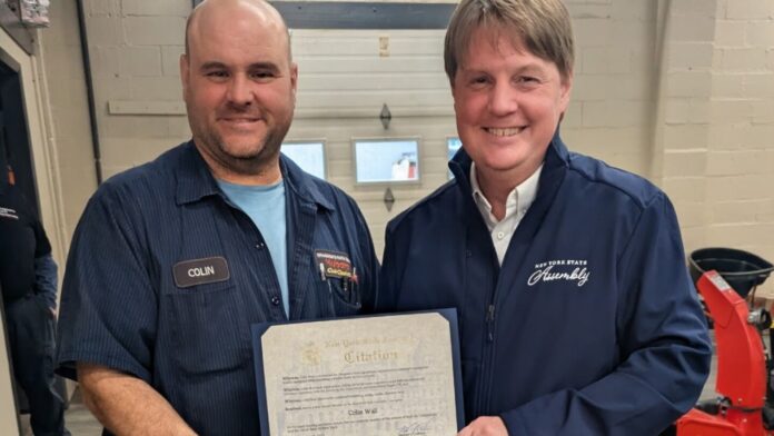 Ellenburg Fire Department firefighters’ quick actions save man’s life during equipment pickup