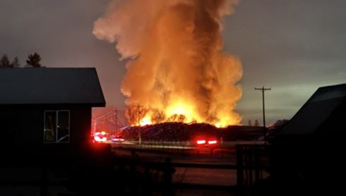 Major fire sparks in Helena Flats area near Kalispell