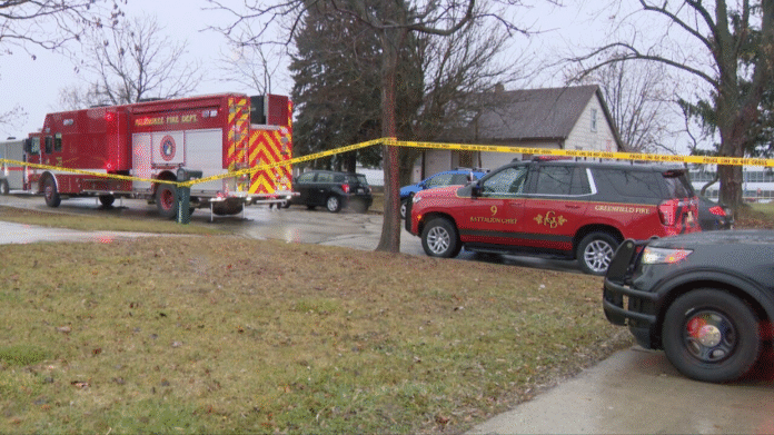 Man found dead in Greenfield house fire after chemical smell reported