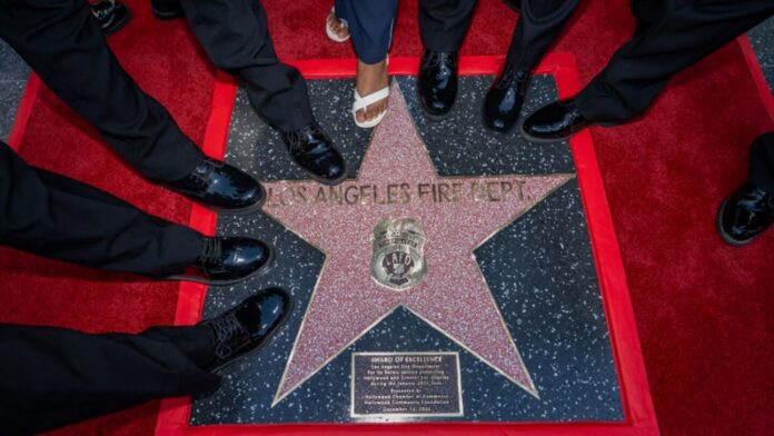 Photo of the Week: FD receives star on 'Walk of Fame'
