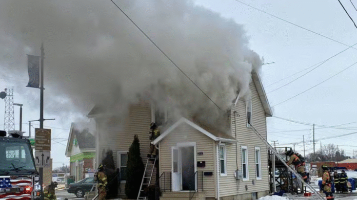3 firefighters injured in DeKalb duplex fire caused by torch