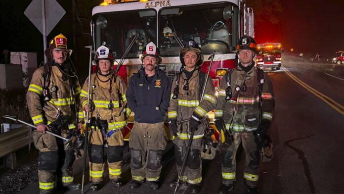 Alpha Fire Company firefighters honored for mayday rescue after floor collapse