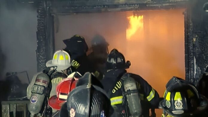 Easton, Mass. firefighters find woman dead after medical call turns into house fire