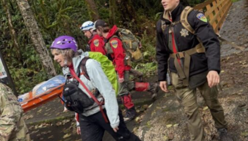 Hiker rescued in Northern California after using SOS signal
