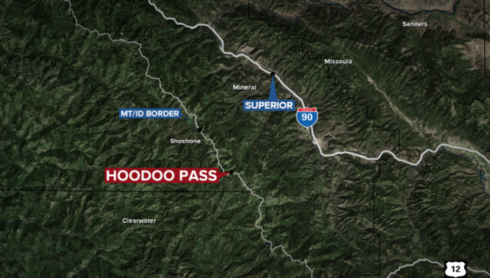 Injured snowmobiler rescued in Hoodoo Pass area; Mineral County responders dispatched