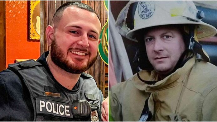 N.Y. police officer and firefighter form lifesaving team after woman found with no pulse outside fire