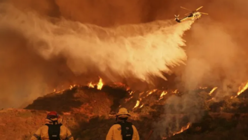 The Palisades and Eaton fires as they unfolded on live TV