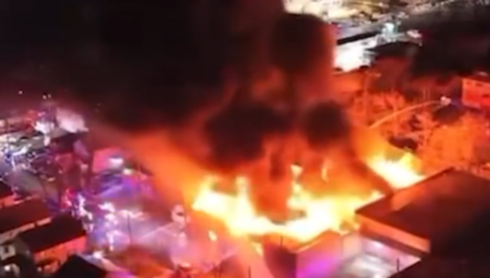 VIDEOS: Crews bring large New Jersey fire under control