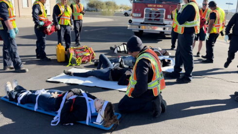 Yuma County first responders train for multi-casualty event