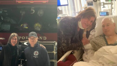 ‘I’m in your corner forever’: Retired nephrologist donates kidney to Portland firefighter