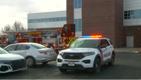 Crews evacuate Murray High School during battle against fire