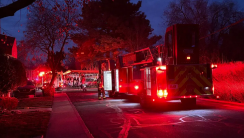 Fire in second-story window forces evacuations at Millcreek apartment building
