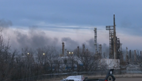 Five workers hospitalized after fire at Ardmore refinery
