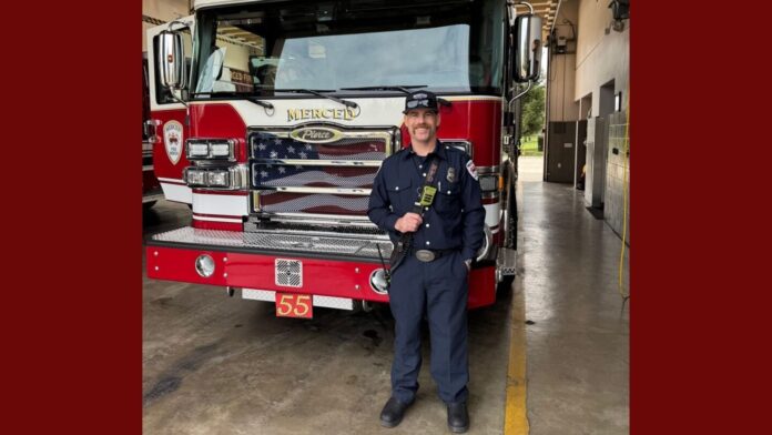 Merced Firefighter Rhett Avant returns to duty after leg amputation from 2025 motorcycle crash