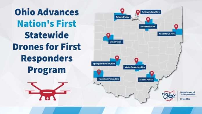 Ohio Drone First Responder Pilot Program to deploy emergency response drones statewide