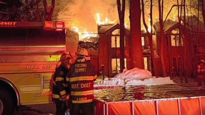 Pocono Pines man set townhome fires to “kill spiders,” blaze spread to 3 units