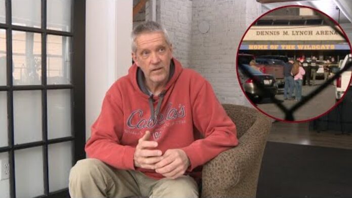 Retired firefighter runs toward gunfire at Rhode Island hockey arena