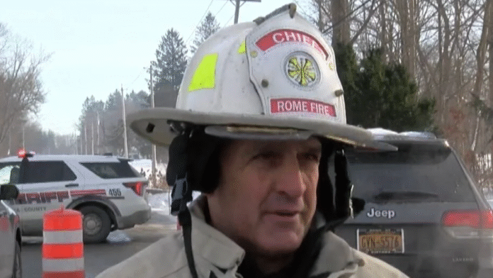 Rome Fire Chief to Retire After 36 Years of Service