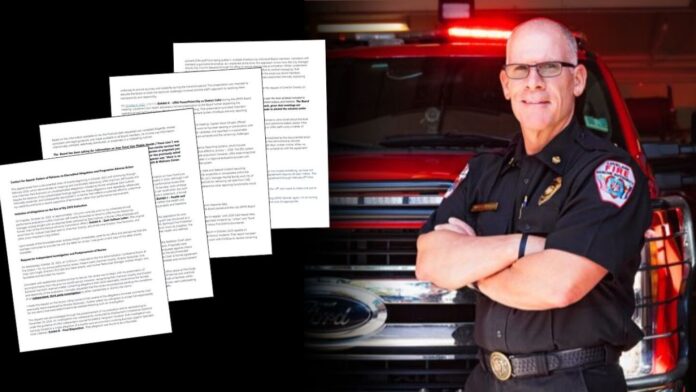 Sendelbach issues 40-page response to Colo. fire board's termination claims