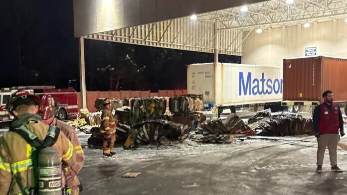 UPDATE: Man arrested for arson after lighting multiple fires at Anchorage Lowe’s