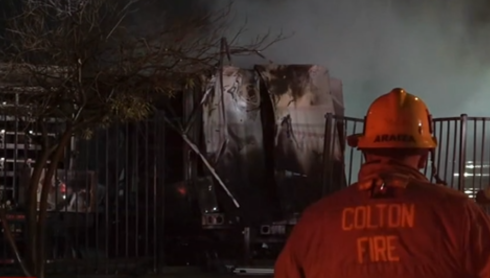 VIDEO: 1 dead, 1 other injured after hydrogen truck explosion in Colton