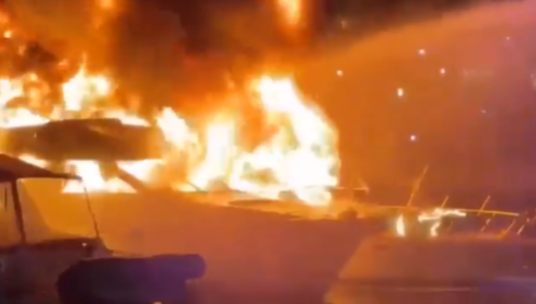 VIDEO: Fire in Marina del Rey Harbor destroys 2 boats
