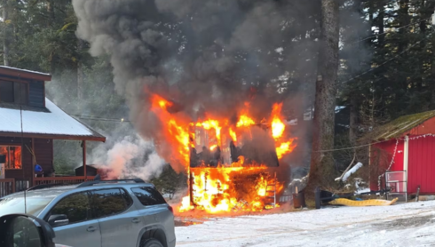 ‘A pretty amazing feeling’: Kodiak Island residents come together to help extinguish shed fire