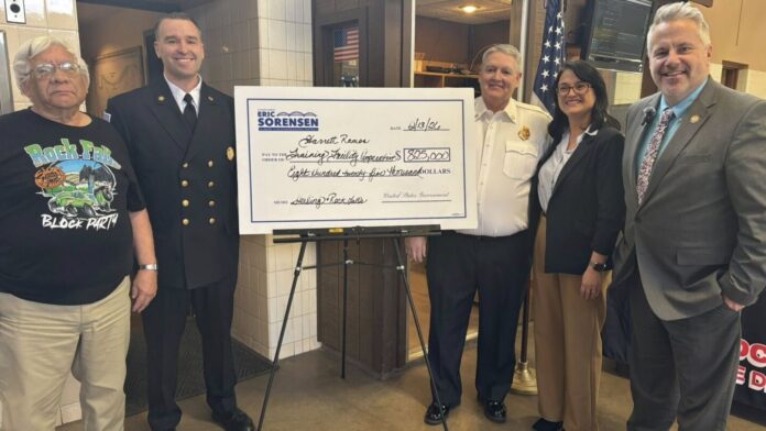 $825K federal grant advances Sterling and Rock Falls regional fire training tower project