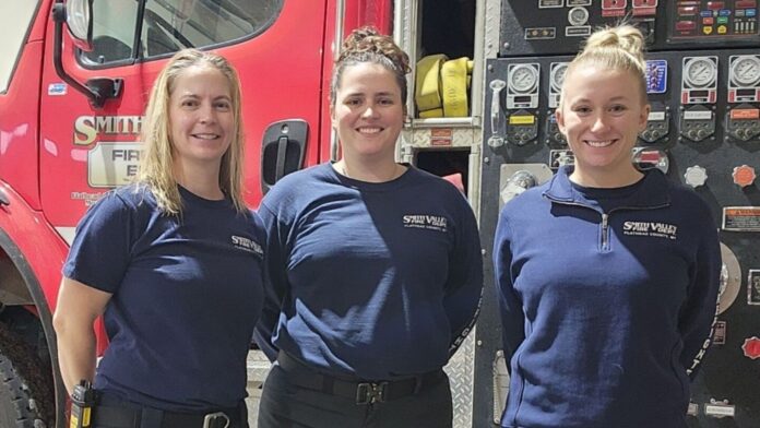All-female firefighter crew at Smith Valley Fire Department highlights rise of women in fire service