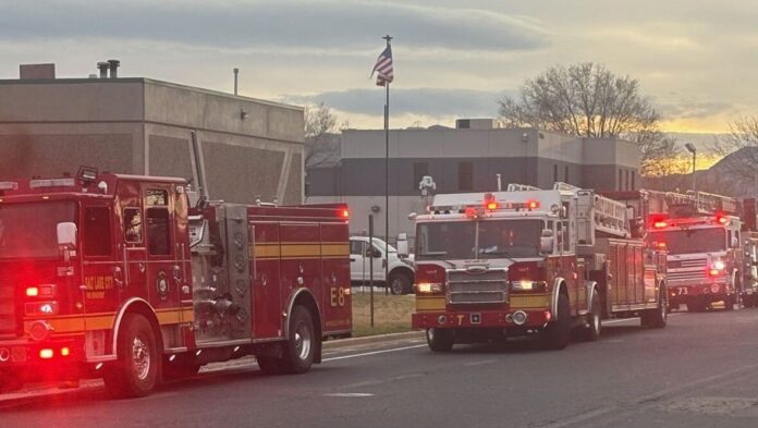 Fire ignites at uniform rental business in Salt Lake City