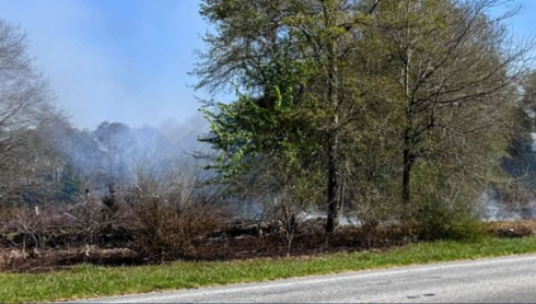 Firefighters, Forest Service battle 10-Acre fire in Escambia County
