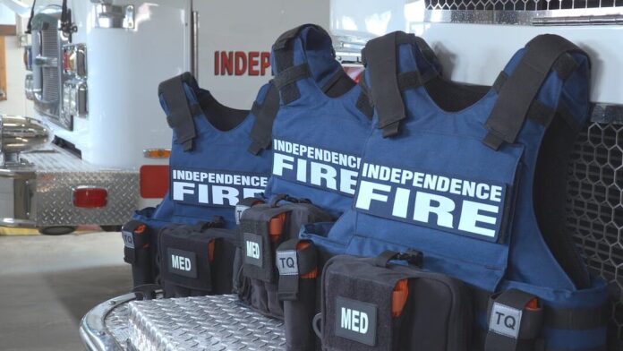 Independence Fire Department starts using bulletproof vests