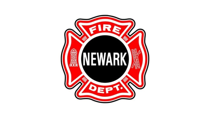 Newark firefighter suffers burns to face during apartment fire