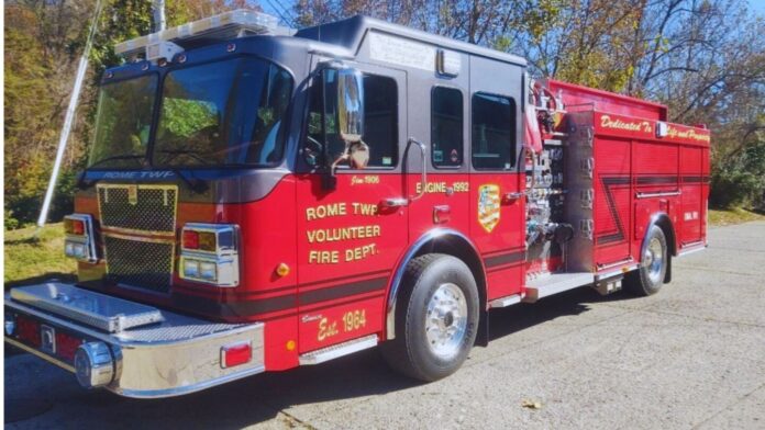 Ohio Fire Marshal grants fund new gear for Rome, Wayne township fire departments
