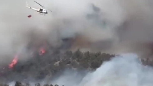 Panama Fire at 598 acres, 25% contained in Jefferson County