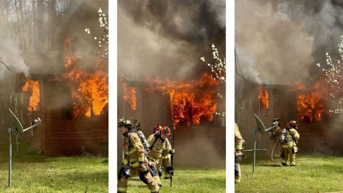 Raleigh firefighters find active house fire after caller reports blaze is out