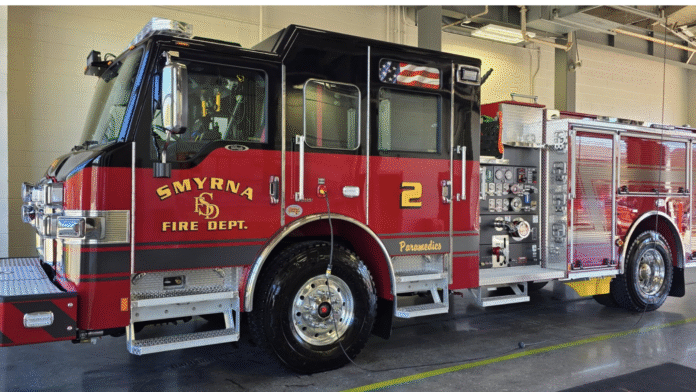 Smyrna Fire Department's Golden Helmet recognition highlights firefighter cancer prevention efforts