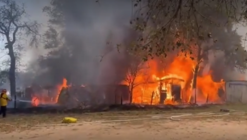 VIDEOS: 4 houses a ‘total loss’ after a fire in one Texas county, sheriff’s office says