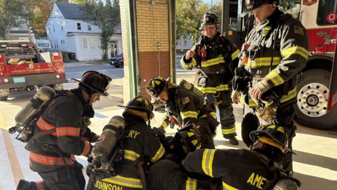 Amesbury firefighters get nearly $15K grant for cardiac screenings and heart health protection