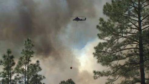 Baker County wildfire evacuations lifted, no structures damaged