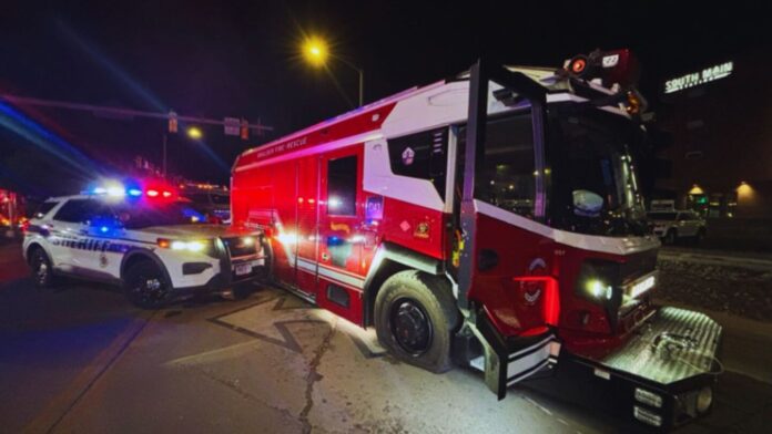 Boulder man steals fire truck after jail release, leads police chase to Longmont