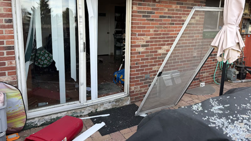 Explosion in Lakewood apartment lifts roof, blows out patio door, fire officials post cause of explosion