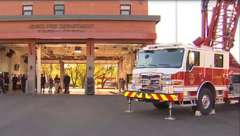Jenks Fire Department marks major milestone with ribbon cutting of new station