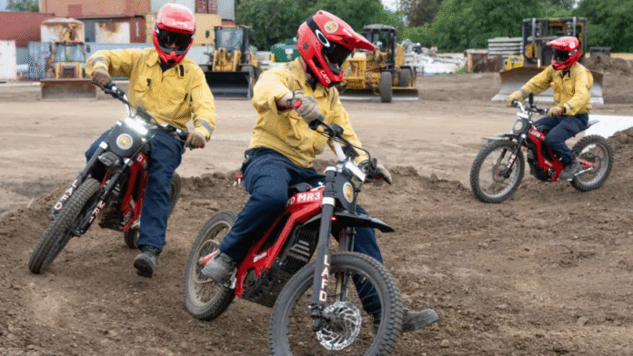 Los Angeles Fire Department unveils specialized E-bike fleet for wildfire response