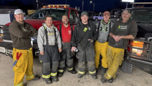 Over 270 firefighters from 42 fire departments: Crews share their perspective on fighting a fire that spread 7 miles long in Iowa