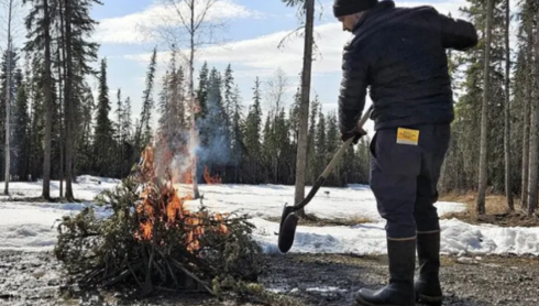 Spring conditions signal the start of Alaska’s fire season