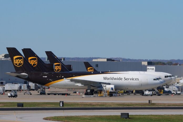 UPS Plane Aborts Landing in Louisville After Small Plane Crosses Runway